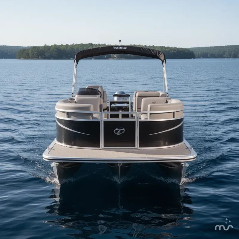 Slide: The Image of Tahoe SLT 18' Quad Lounge & Honda 60HP 4-Stroke EFI 2021 - 1