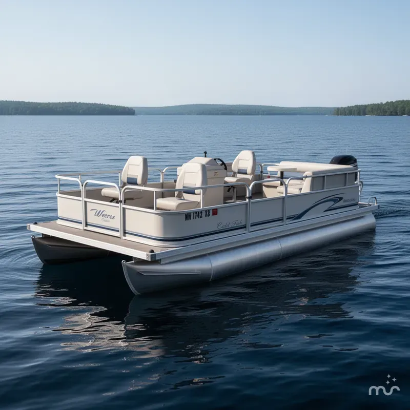Slide: The Image of Weeres Cadet Fish 18' & Mercury 4-Stroke 2010 - 0