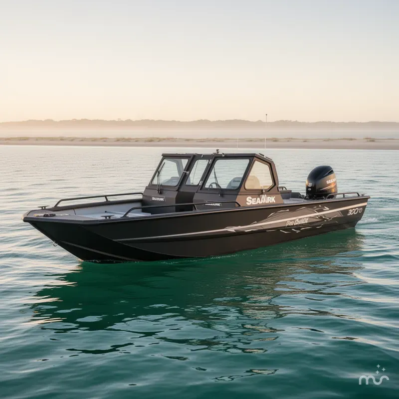 Slide: The Image of SeaArk 26 Pro Guide - Suzuki 300 2025 - 2