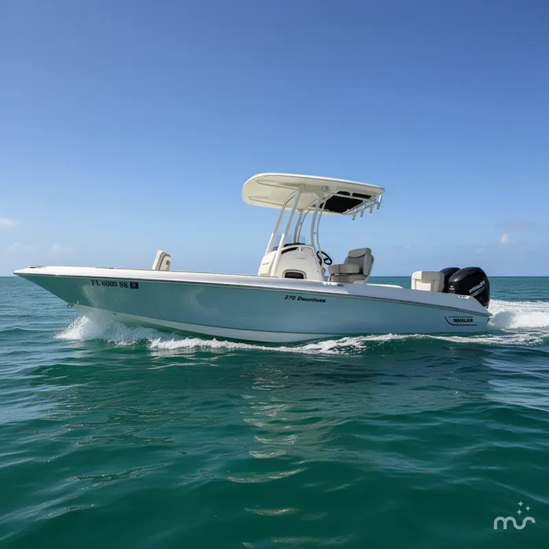 Slide: The Image of Boston Whaler 270 Dauntless 2020 - 2