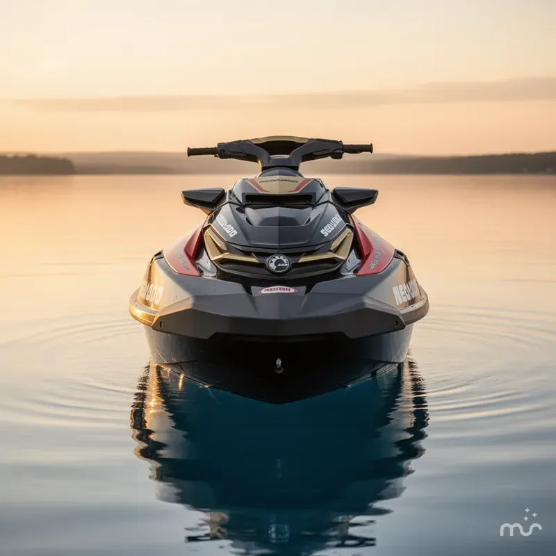 Slide: The Image of Sea-Doo RXT-X 300 IBR & Sound System Eclipse Black And L 2019 - 2