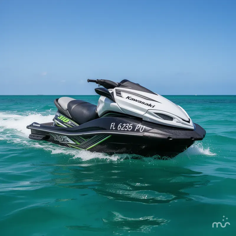 Slide: The Image of Kawasaki Jet Ski® Ultra® 310X 2014 - 2