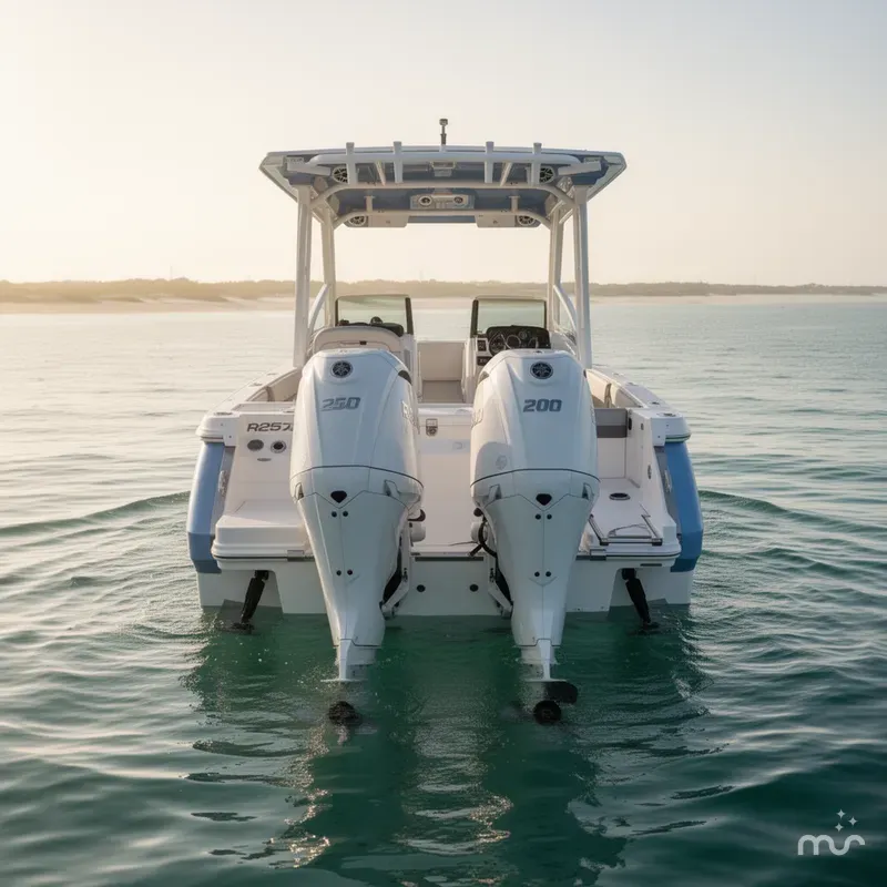 Slide: The Image of Robalo R257 Dual Console 2025 - 1