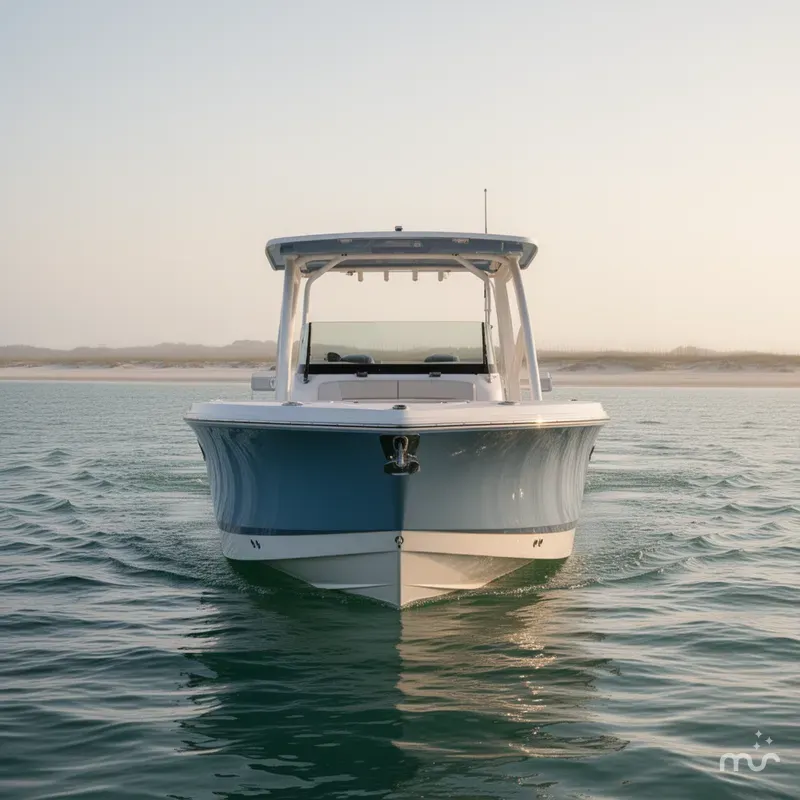 Slide: The Image of Robalo R257 Dual Console 2025 - 2