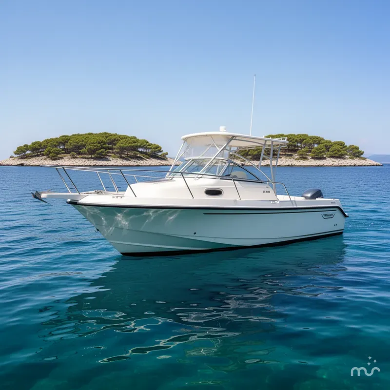 Slide: The Image of Boston Whaler 23 Conquest 1998 - 2