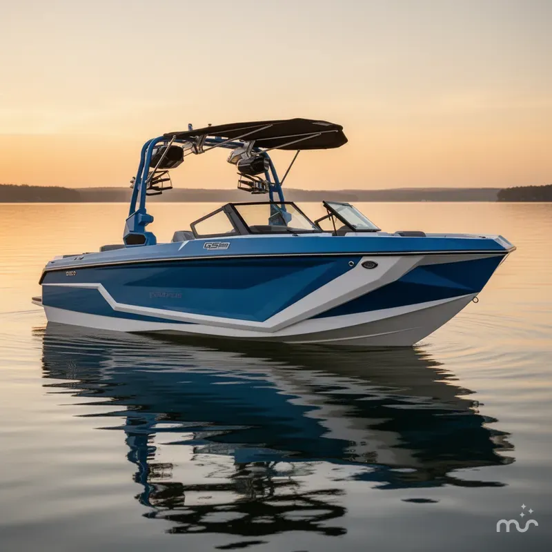 Slide: The Image of Bayliner Super Air Nautique GS22 2025 - 0