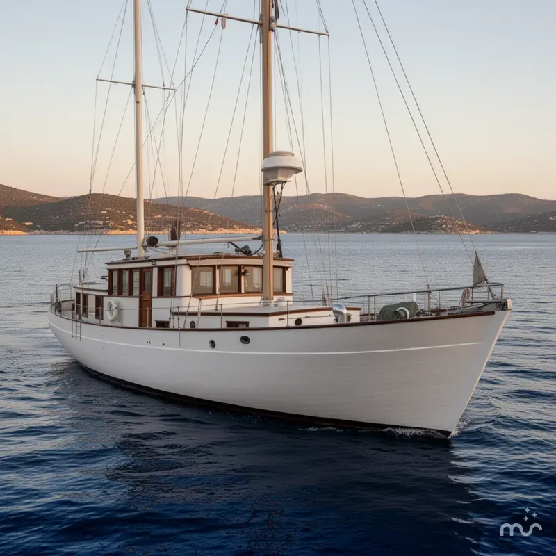 Slide: The Image of Classic Motorsailer 1936 - 2