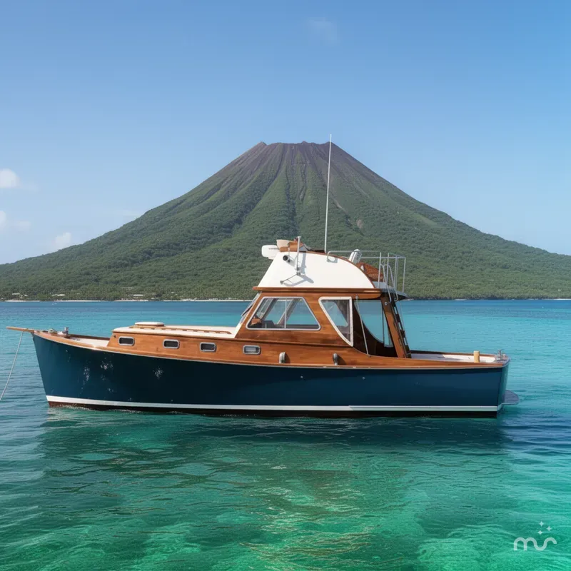 Slide: The Image of Goudy & Stevens Flybridge Cruiser 1959 - 2