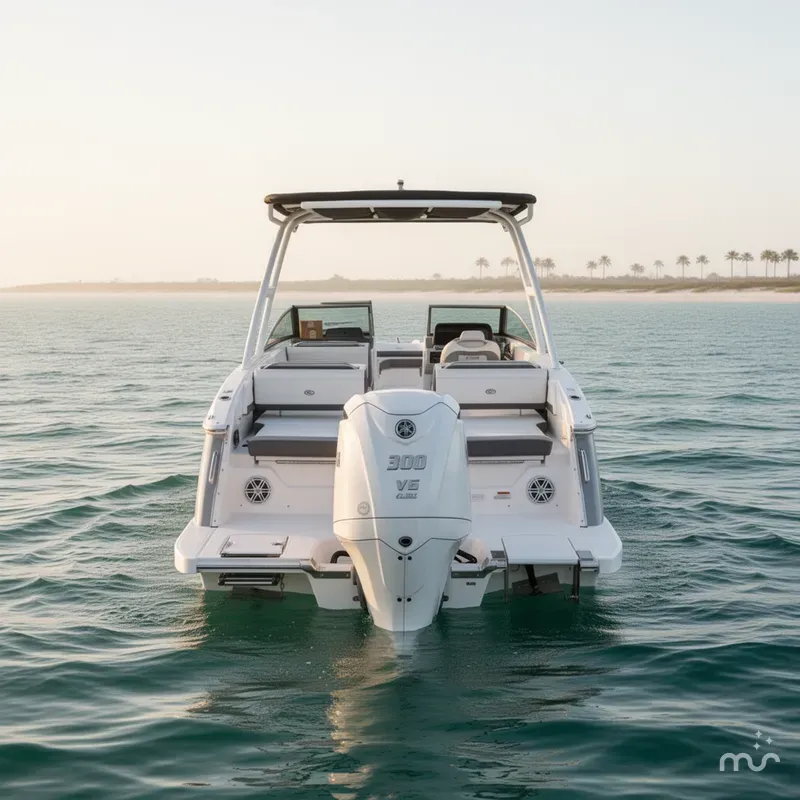 Slide: The Image of Cobalt R6 Outboard 2023 - 2