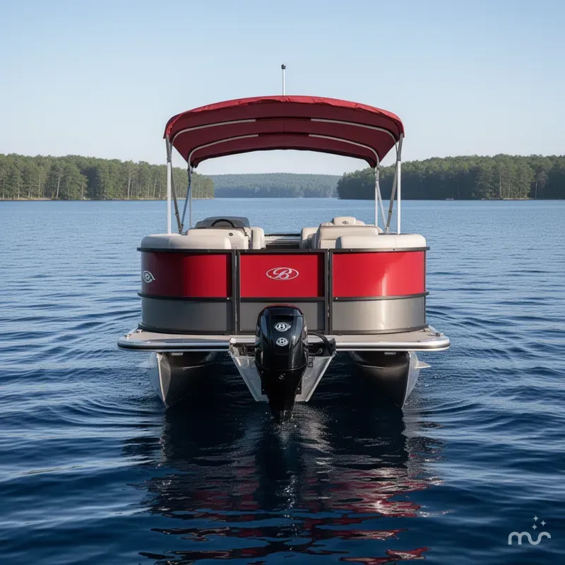 Slide: The Image of Bentley Pontoons 220 4-Point Fish 2023 - 1