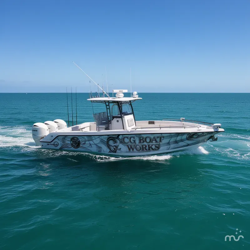 Slide: The Image of CG Boat Works 35 M-Series 2022 - 0
