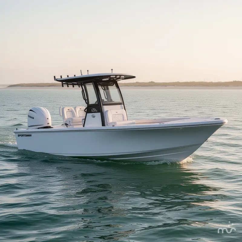 Slide: The Image of Sportsman Masters 247OE Bay Boat 2025 - 0