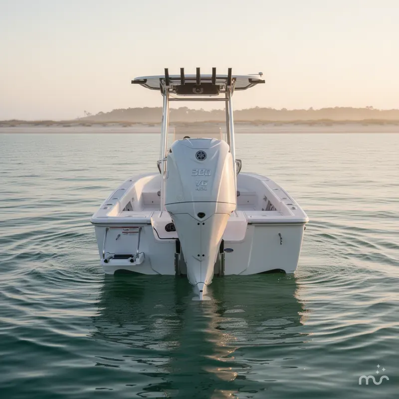 Slide: The Image of Sportsman Masters 247OE Bay Boat 2025 - 1