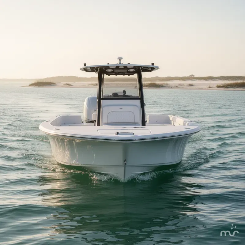 Slide: The Image of Sportsman Masters 247OE Bay Boat 2025 - 2