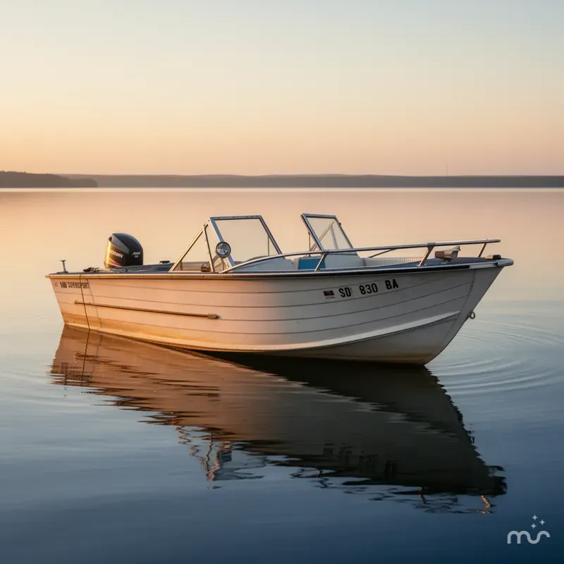 Slide: The Image of Starcraft 16 SUPERSPORT (BOAT & TRAILER ONLY - NO MOTOR) 1974 - 0