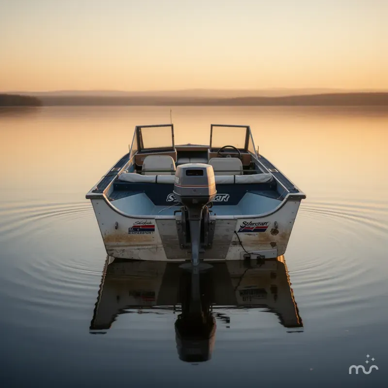 Slide: The Image of Starcraft 16 SUPERSPORT (BOAT & TRAILER ONLY - NO MOTOR) 1974 - 2