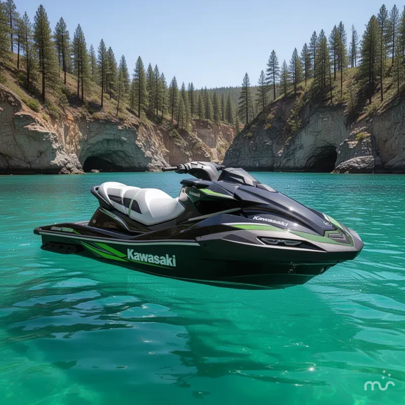 The Image of Kawasaki Jetski Ultra 160 LX-S Angler 2025 - 0