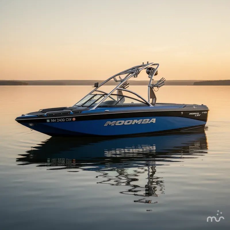 Slide: The Image of Moomba WAKEBOARD BOAT MOBIUS LSV 2011 - 1