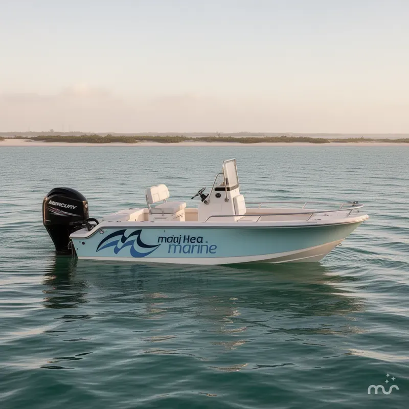 Slide: The Image of Misty Harbor Biscayne Bay 2085CU w/Mercury 115HP - 4 Stroke Engine 2017 - 2