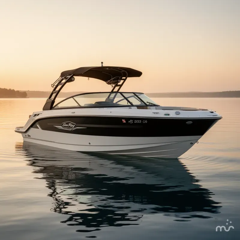 Slide: The Image of Sea Ray SDX250 Surf 2025 - 0