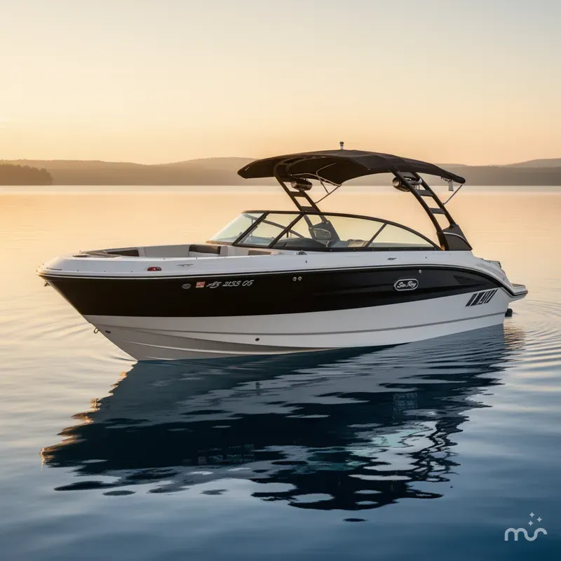Slide: The Image of Sea Ray SDX250 Surf 2025 - 1