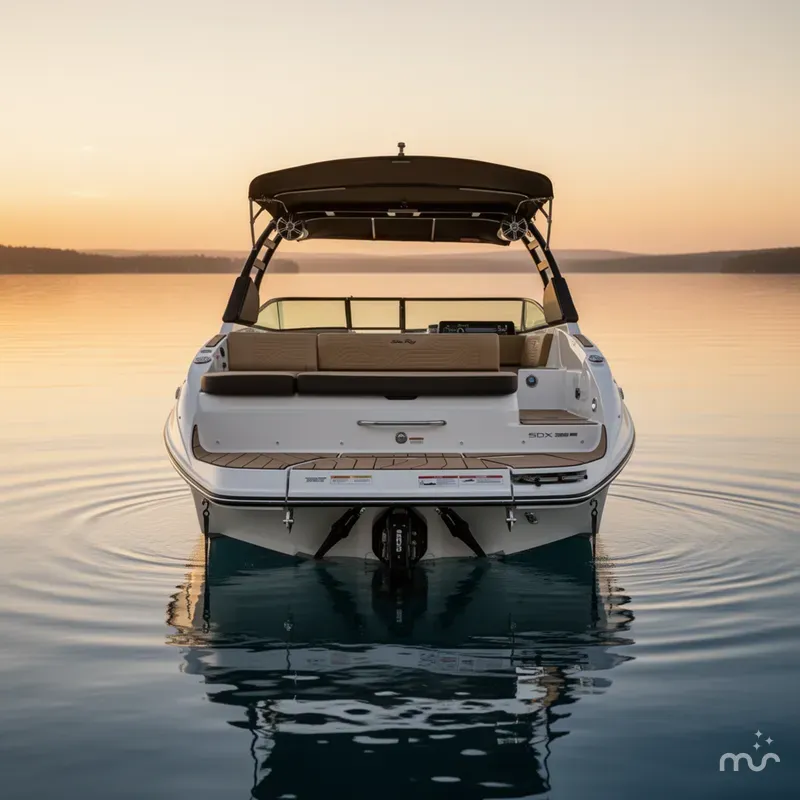 Slide: The Image of Sea Ray SDX250 Surf 2025 - 2