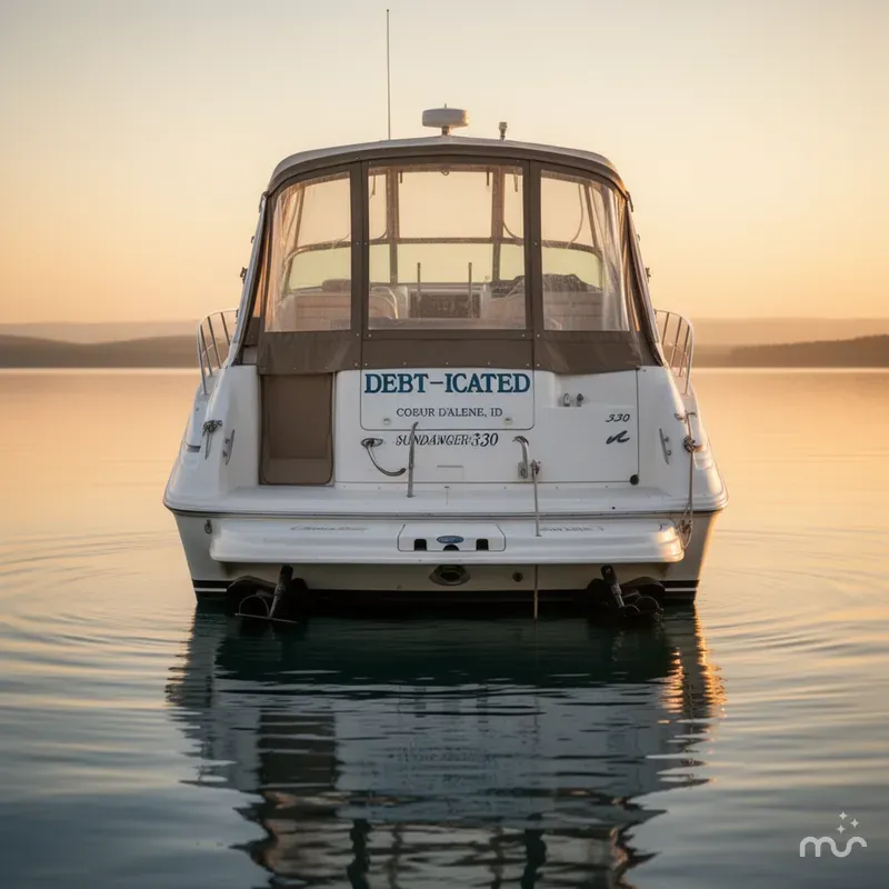 Slide: The Image of Sea Ray Sundancer 330 1996 - 1
