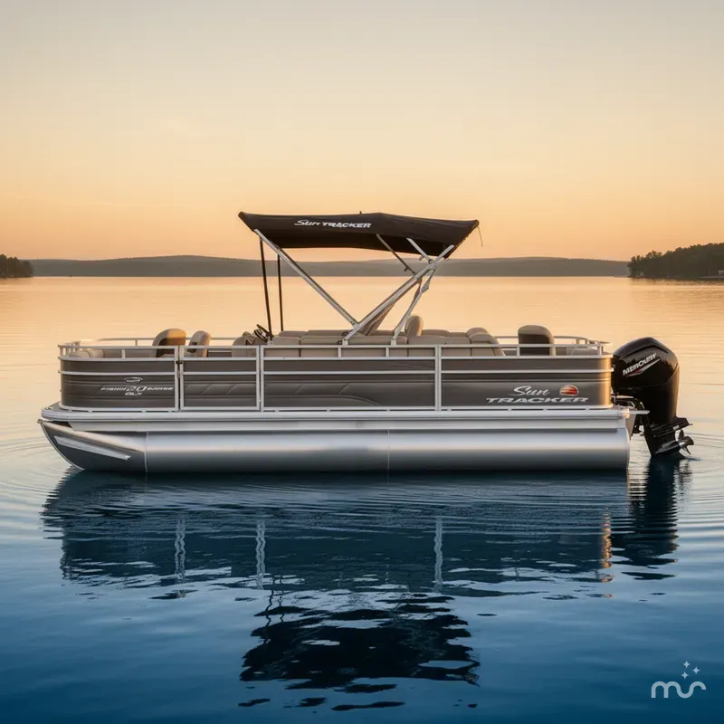 Slide: The Image of Sun Tracker Fishin' Barge 20 DLX 2025 - 1