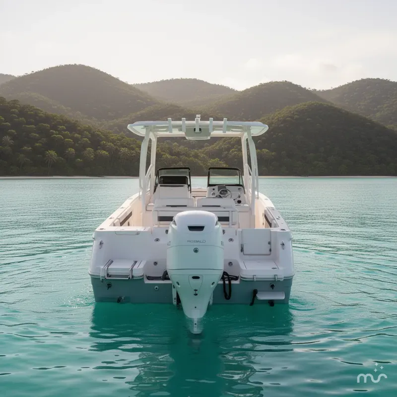Slide: The Image of Robalo R257 Dual Console 2025 - 3