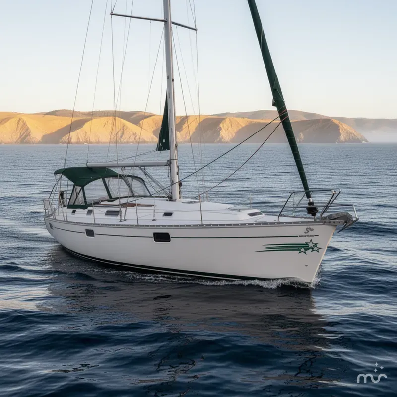 Slide: The Image of Beneteau Oceanis 400 1994 - 0