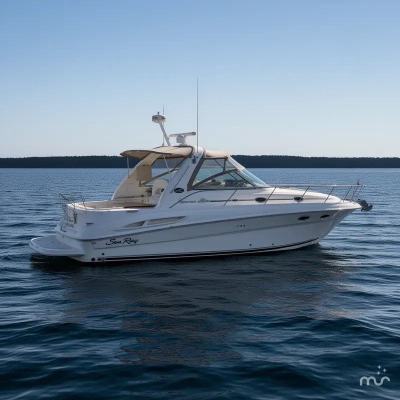 Slide: The Image of Sea Ray 410 Sundancer 2001 - 0