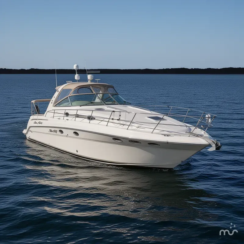 Slide: The Image of Sea Ray 410 Sundancer 2001 - 1