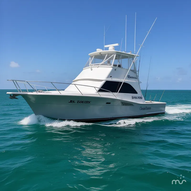 Slide: The Image of Ocean Yachts 53 Super Sport 1991 - 0