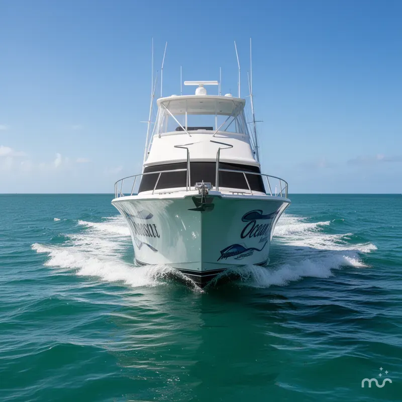 Slide: The Image of Ocean Yachts 53 Super Sport 1991 - 1