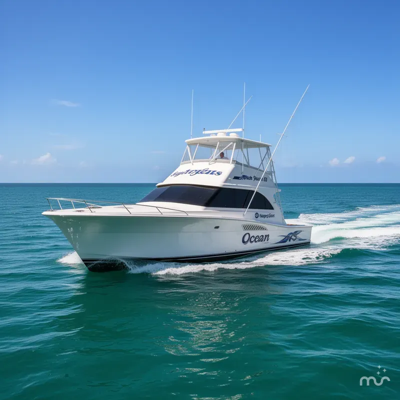 Slide: The Image of Ocean Yachts 53 Super Sport 1991 - 2