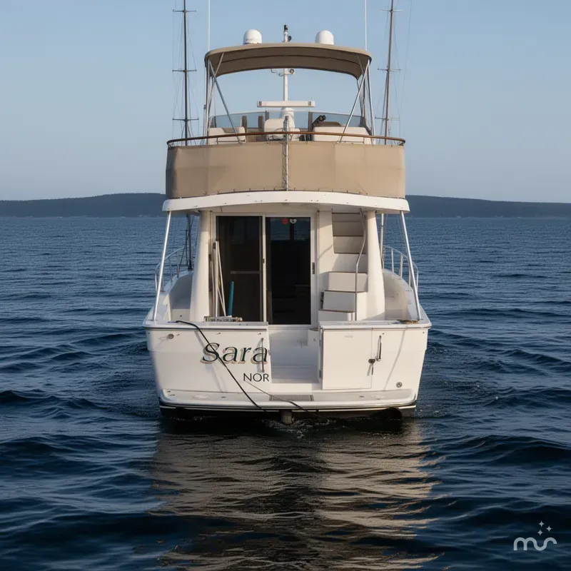 Slide: The Image of Mainship 390 Trawler 2000 - 3