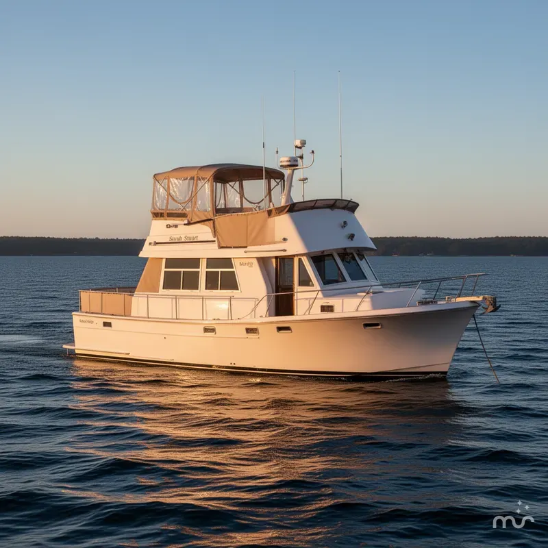 Slide: The Image of Mainship 390 Trawler 2000 - 4