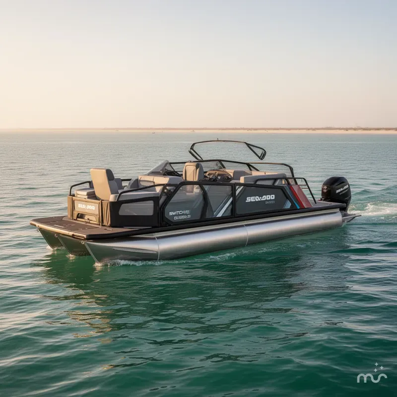 Slide: The Image of Sea-Doo Switch™ Cruise 21 - 230 Hp Galvanized 2025 - 0