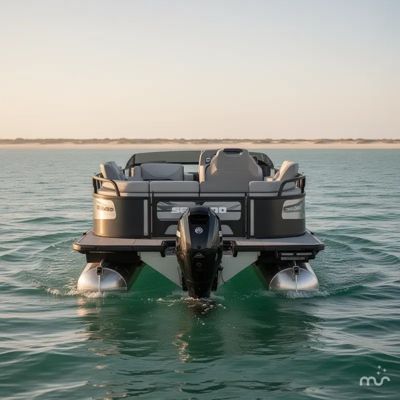 Slide: The Image of Sea-Doo Switch™ Cruise 21 - 230 Hp Galvanized 2025 - 2