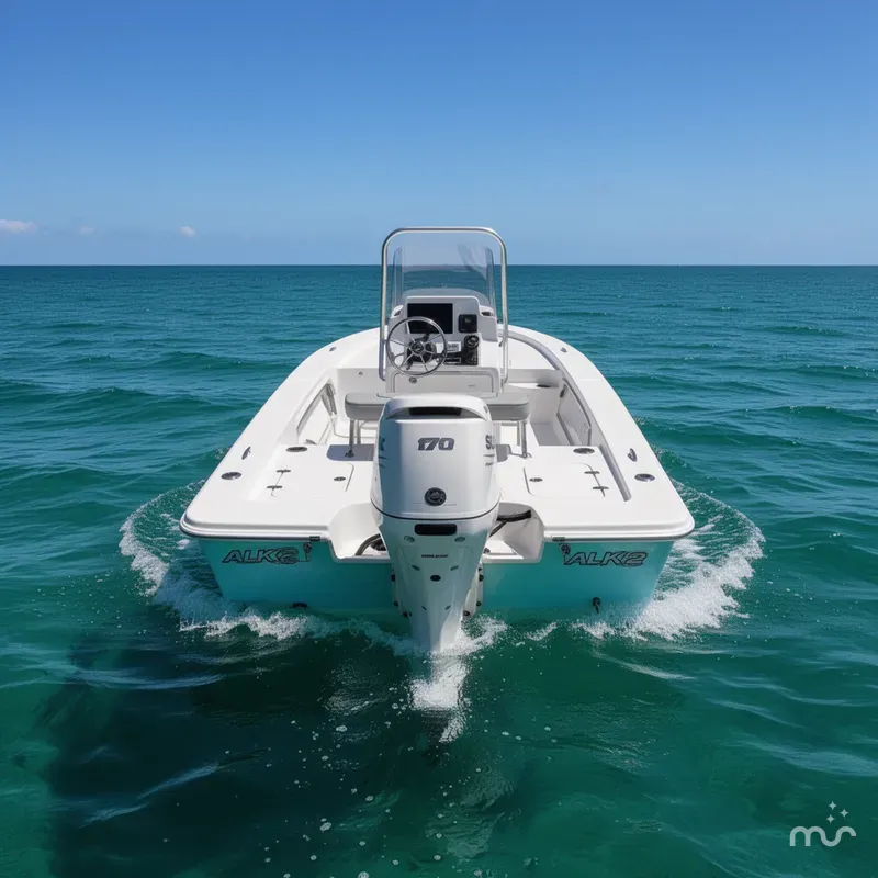 Slide: The Image of ALK 2 Powerboats 17HS 2025 - 2