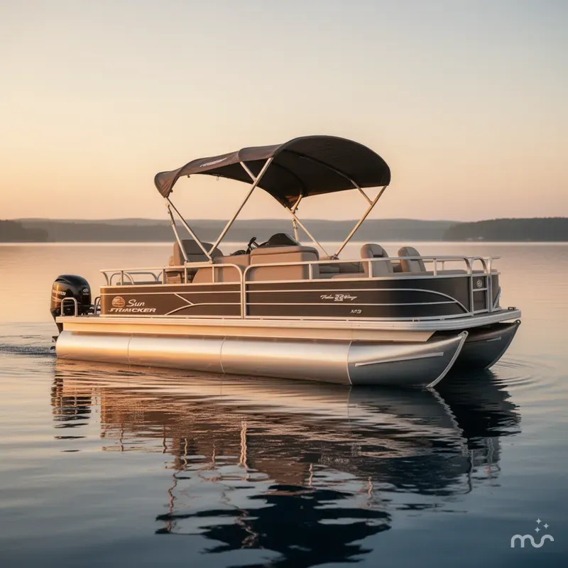 Slide: The Image of Sun Tracker Fishin' Barge 22 XP3 2019 - 0