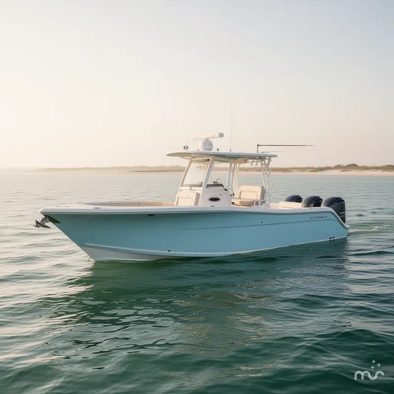 Slide: The Image of Cobia 301 Center Console 2021 - 2