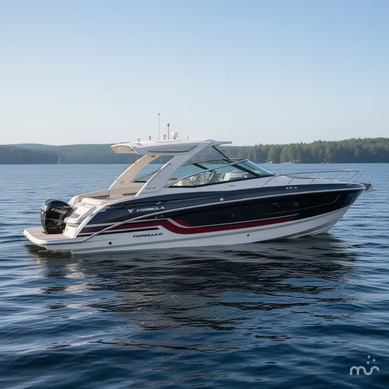 Slide: The Image of Formula 330 Crossover Bowrider 2020 - 2