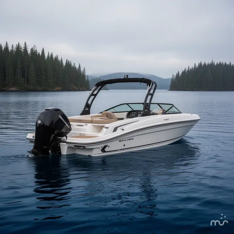 Slide: The Image of Bayliner VR6 Bowrider OB 2025 - 3