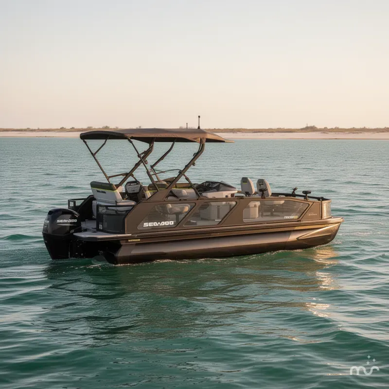 Slide: The Image of Sea-Doo Switch™ Fish 21 - 230 Hp Galvanized 2025 - 0