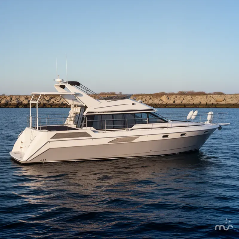 Slide: The Image of Bayliner 4387 Motoryacht 1991 - 2