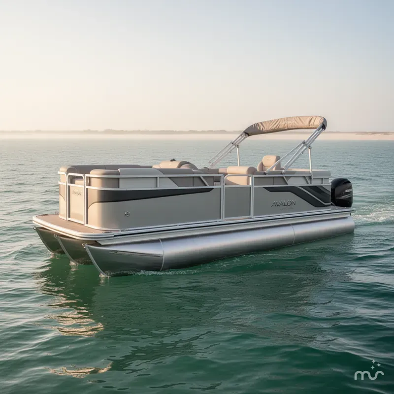 Slide: The Image of Avalon Venture 19 Quad Lounger 2025 - 0