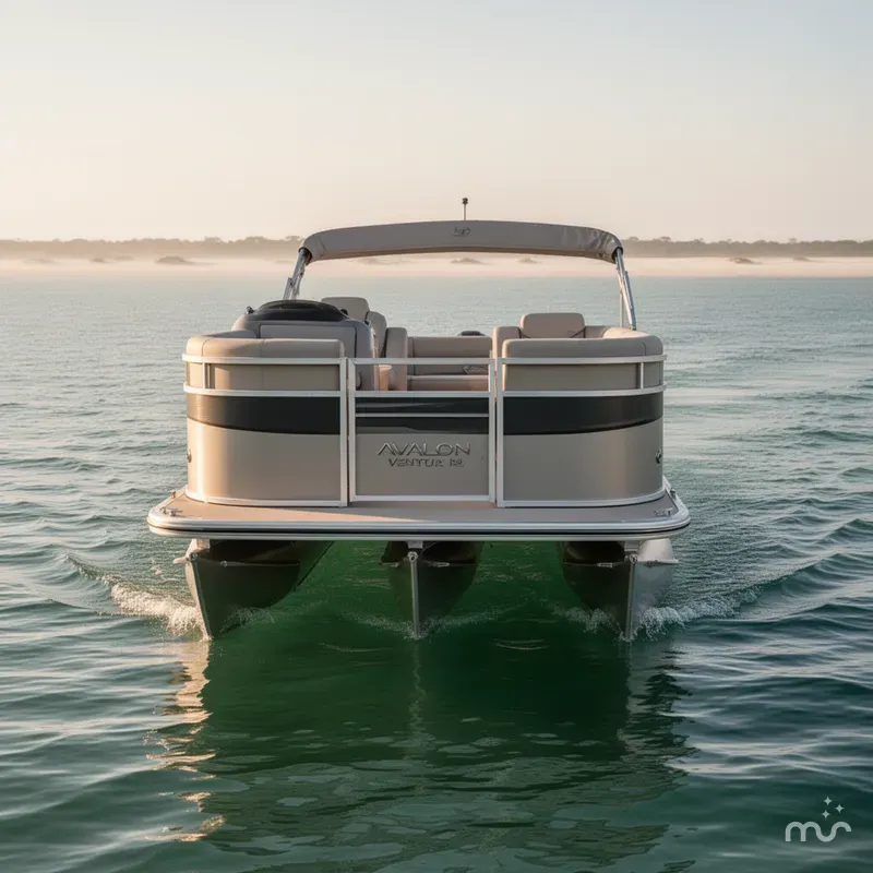 Slide: The Image of Avalon Venture 19 Quad Lounger 2025 - 1