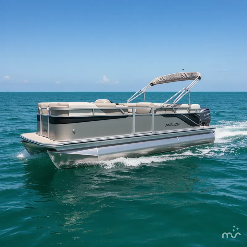 Slide: The Image of Avalon Venture 19 Quad Lounger 2025 - 2