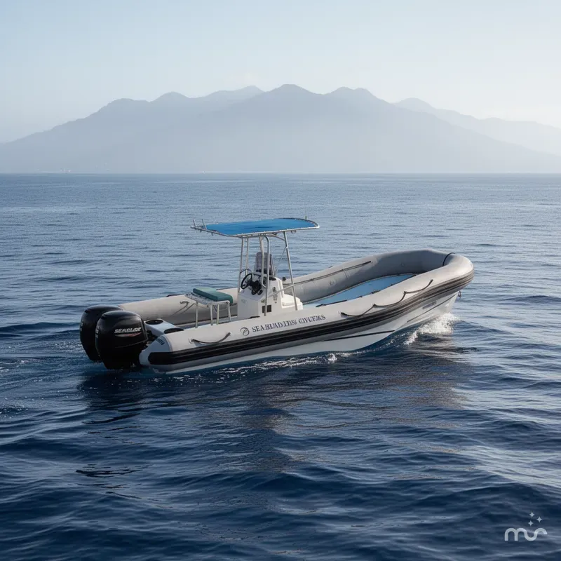 Slide: The Image of Sea Blade Navatek Sled (RIB) 2007 - 0